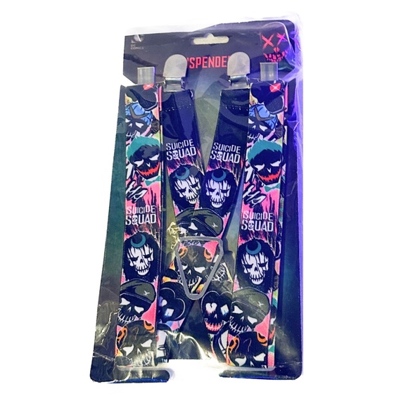 NWT Marvel Suicide Squad Suspenders - Picture 2 of 6